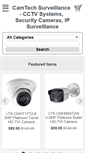 Mobile Screenshot of camtechsurveillance.com